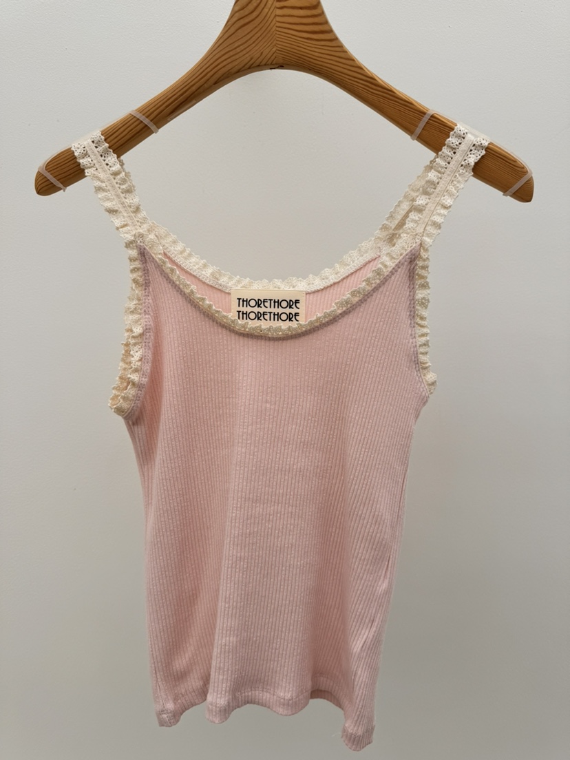 THORE韓國直郵女士新品26春夏時尚熱賣職業人氣休閑吊帶背心THORE吊帶/背心圖色1