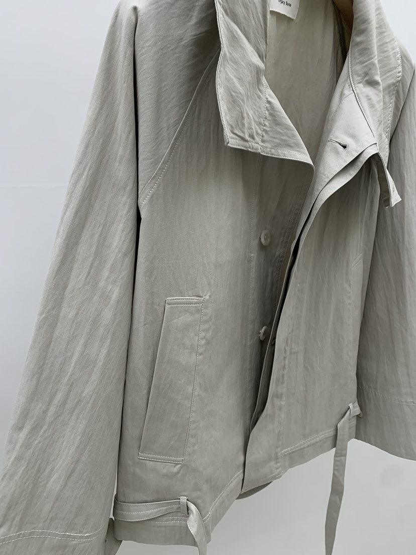 LEGACY BONE韓國東大門直郵女裝新品休閑職業夾克含腰繩LEGACY BONE夾克