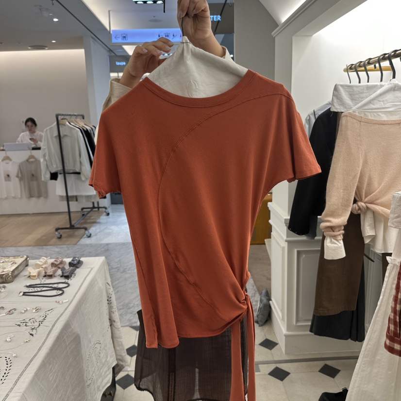 ETER韓國代購女士新品休閑26春夏人氣熱賣推薦時尚職業T恤eter/VERSOT恤圖色2