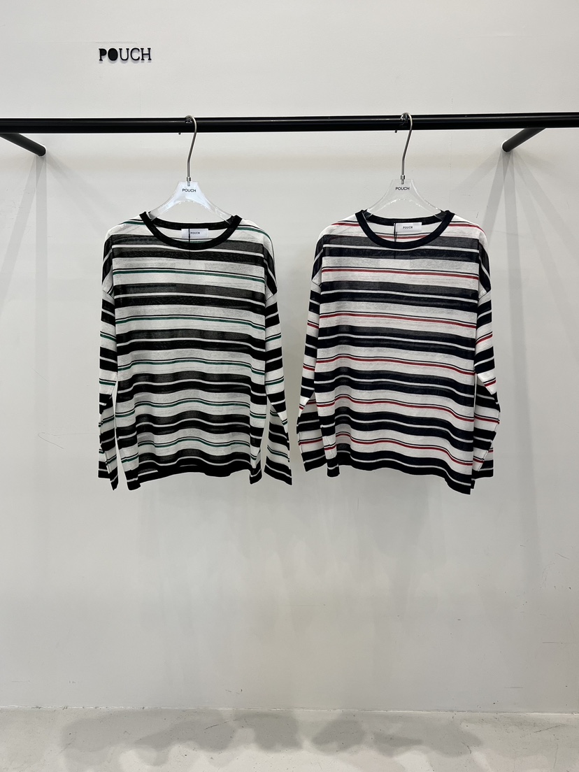 POUCH韓國直郵女士新款職業推薦休閑26春夏人氣時尚針織衫POUCH針織衫