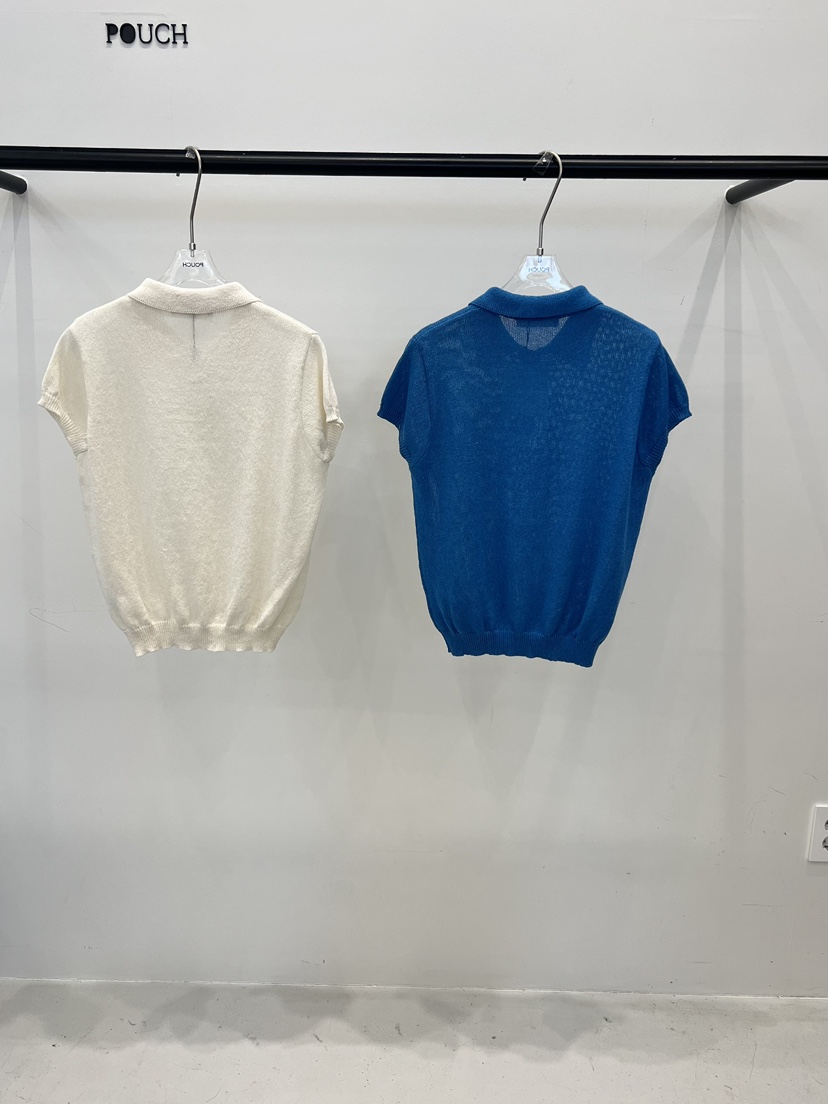 POUCH韓國代購女裝新款時尚人氣職業26春夏推薦休閑針織衫POUCH針織衫