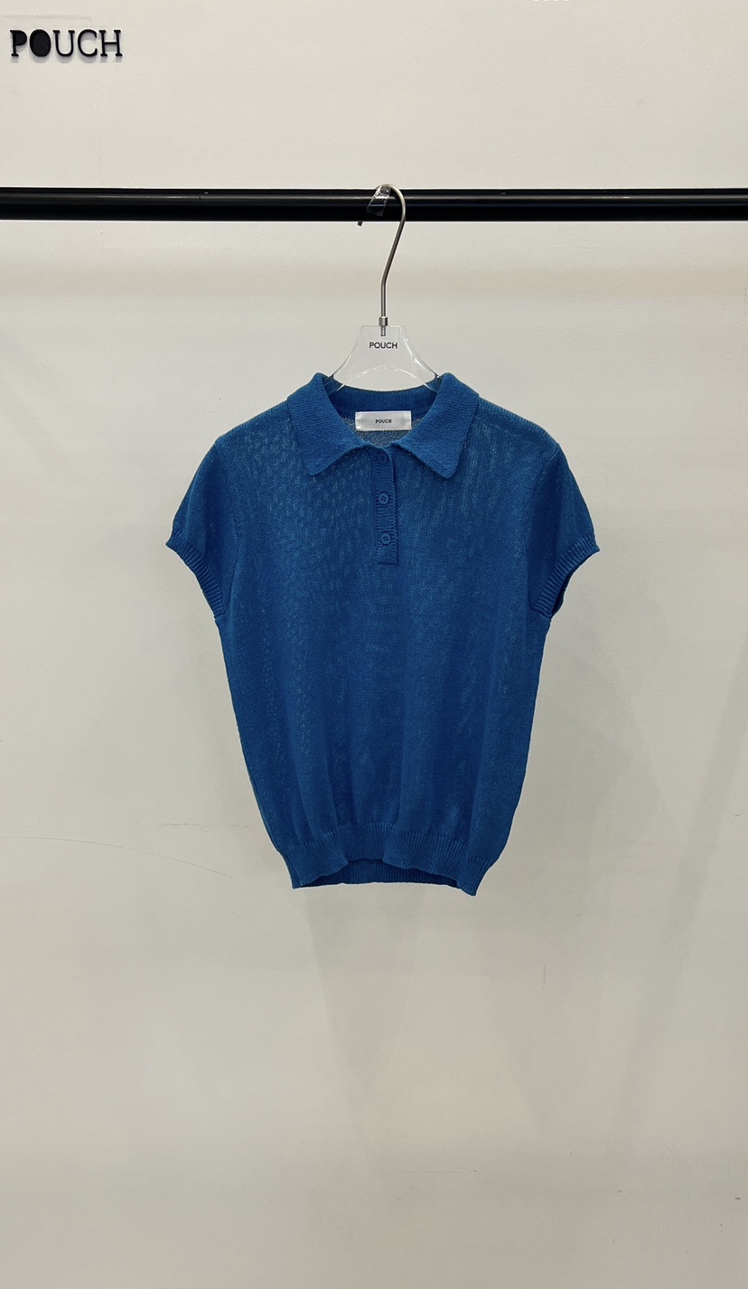 POUCH韓國代購女裝新款時尚人氣職業26春夏推薦休閑針織衫POUCH針織衫圖色2