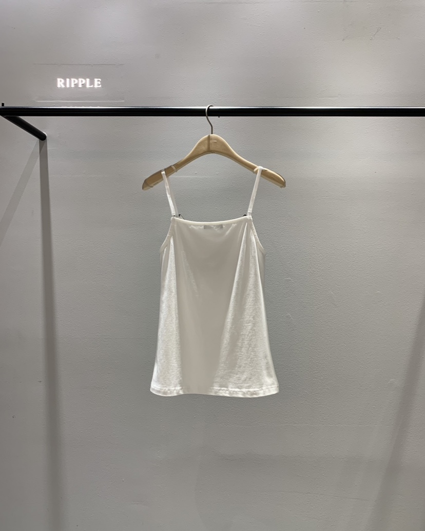 RIPPLE-P韓國直郵實拍女士新品推薦熱賣26春夏職業吊帶背心RIPPLE-P吊帶/背心