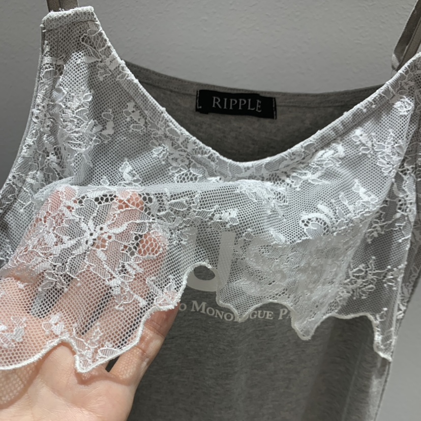 RIPPLE-P韓國直郵實拍女士新品推薦熱賣26春夏職業吊帶背心RIPPLE-P吊帶/背心