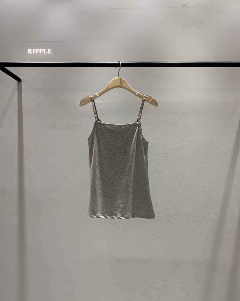 RIPPLE-P韓國直郵實拍女士新品推薦熱賣26春夏職業吊帶背心RIPPLE-P吊帶/背心