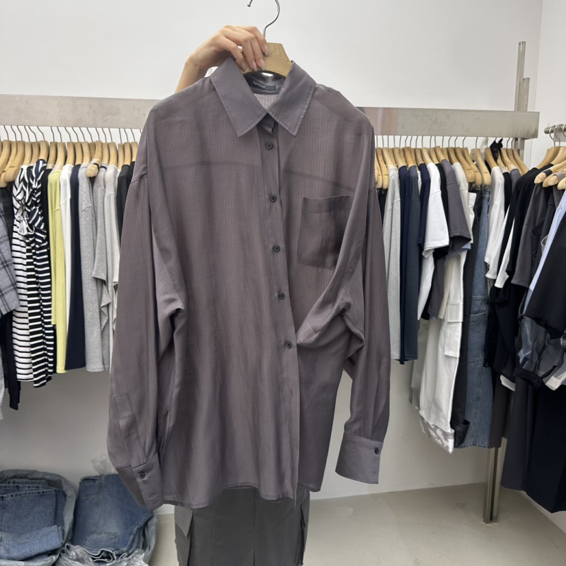 SPECIAL韓國代購女裝新款職業26春夏時尚休閑熱賣襯衫蕾絲衫SPECIAL襯衫/蕾絲衫圖色4