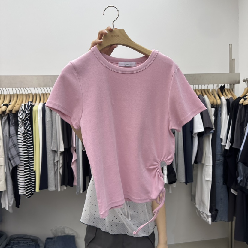 SPECIAL韓國直郵女裝新款職業熱賣休閑時尚26春夏推薦T恤SPECIALT恤圖色5