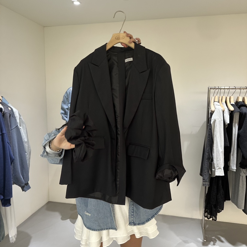 VAULT韓國直郵女士新品人氣時尚職業熱賣推薦26春夏夾克含頭飾VAULT夾克圖色2