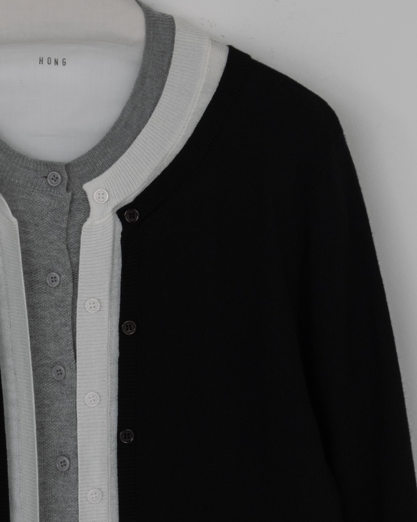 HONG-P韓國直郵實拍女士新款休閑26春夏時尚職業熱賣針織衫HONG-P針織衫