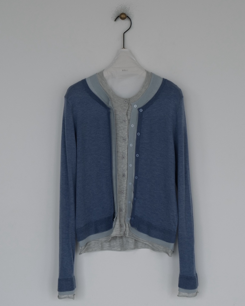 HONG-P韓國直郵實拍女士新款休閑26春夏時尚職業熱賣針織衫HONG-P針織衫圖色2