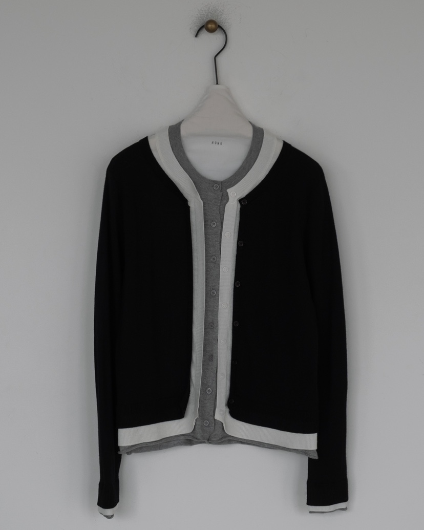 HONG-P韓國直郵實拍女士新款休閑26春夏時尚職業熱賣針織衫HONG-P針織衫圖色3