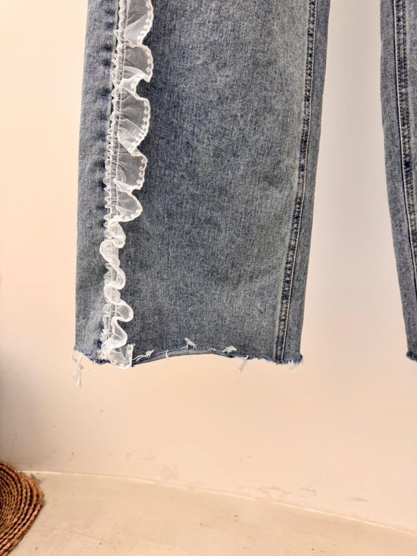 THORE韓國直郵女裝新品休閑26春夏職業熱賣人氣時尚牛仔褲THORE牛仔褲