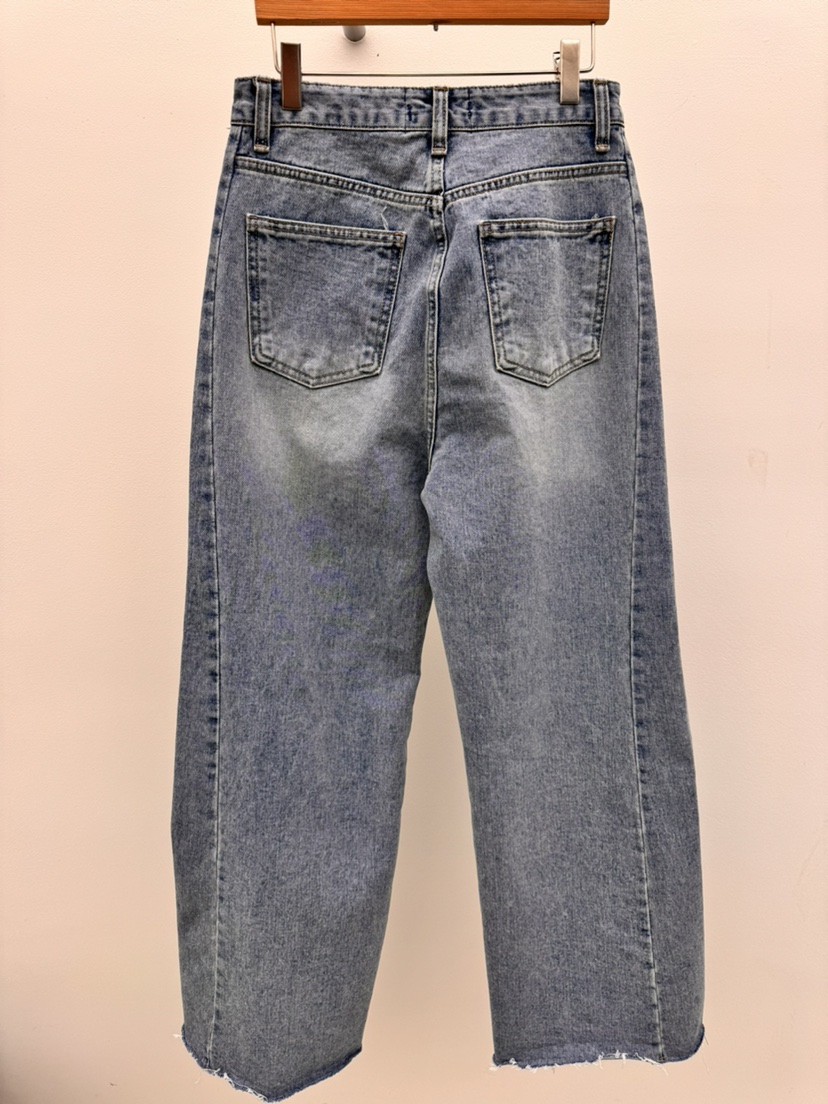 THORE韓國直郵女裝新品休閑26春夏職業熱賣人氣時尚牛仔褲THORE牛仔褲