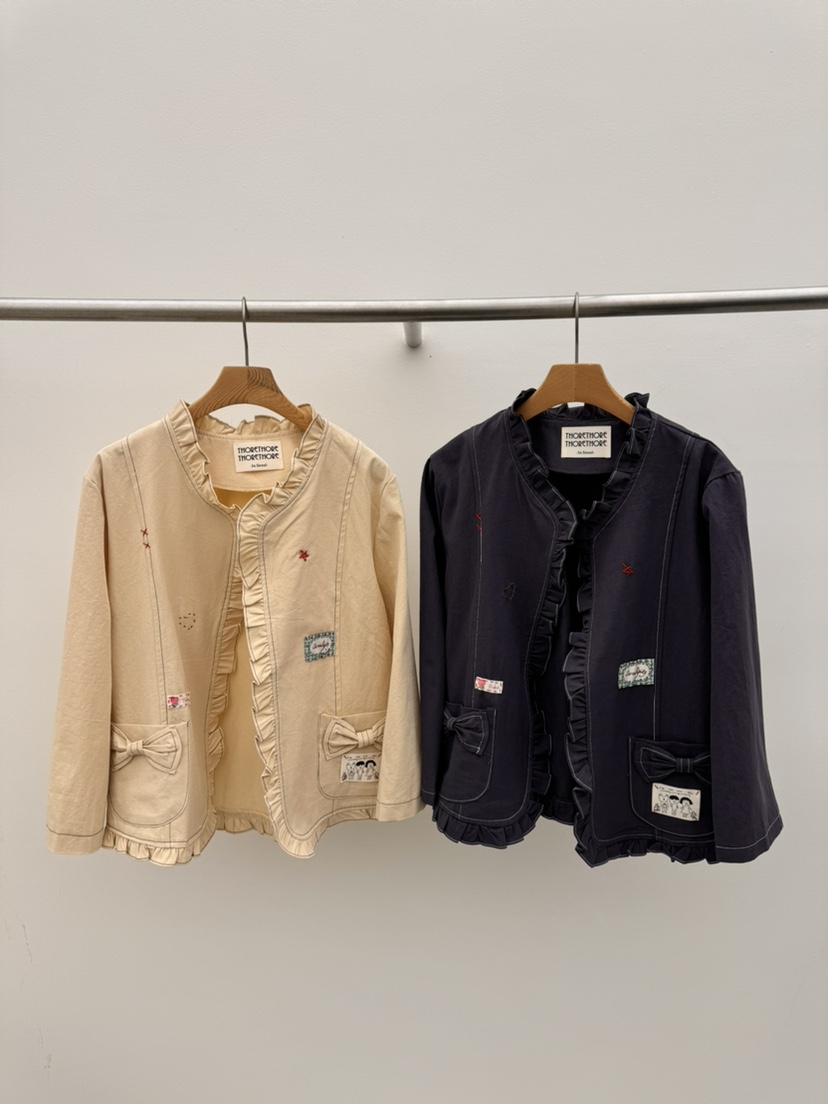 THORE韓國代購女裝新款推薦職業人氣休閑26春夏熱賣時尚夾克THORE夾克