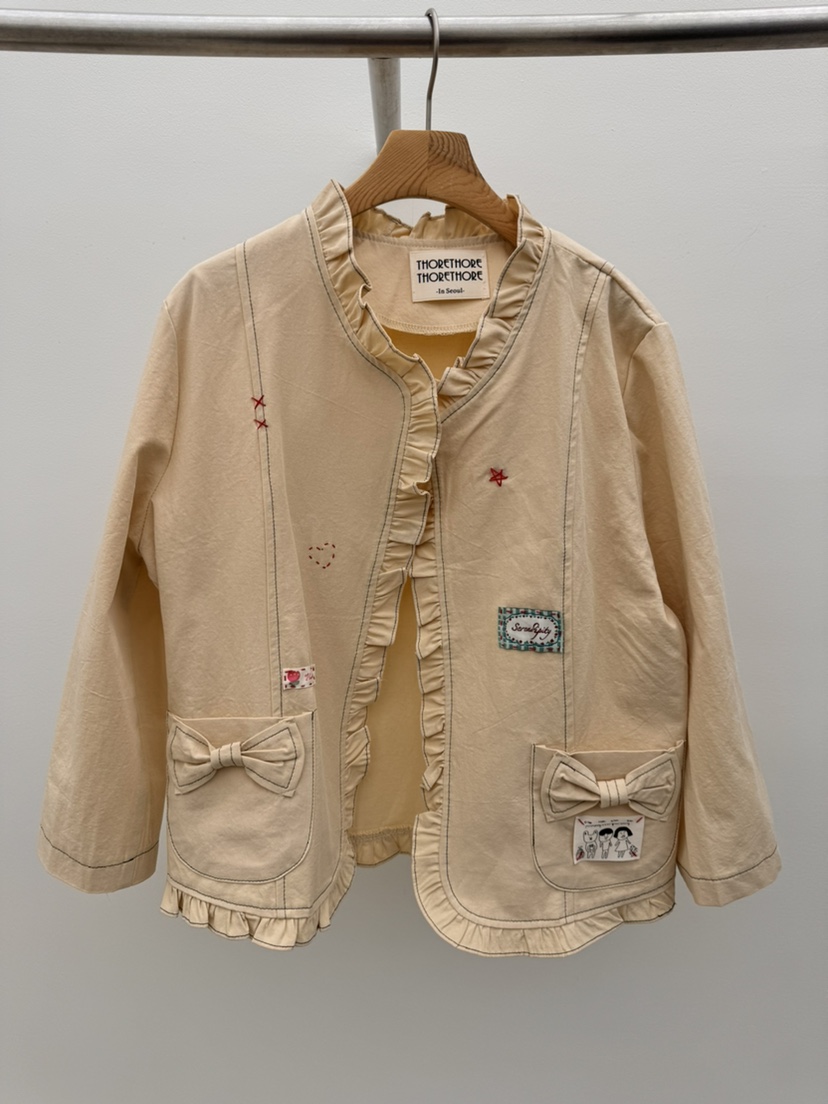 THORE韓國代購女裝新款推薦職業人氣休閑26春夏熱賣時尚夾克THORE夾克圖色1
