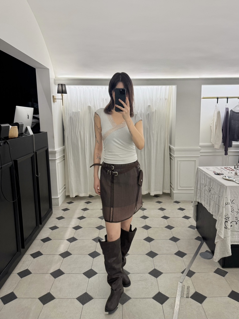 ETER韓國直郵女士新款推薦人氣時尚職業休閑熱賣26春夏T恤eter/VERSOT恤