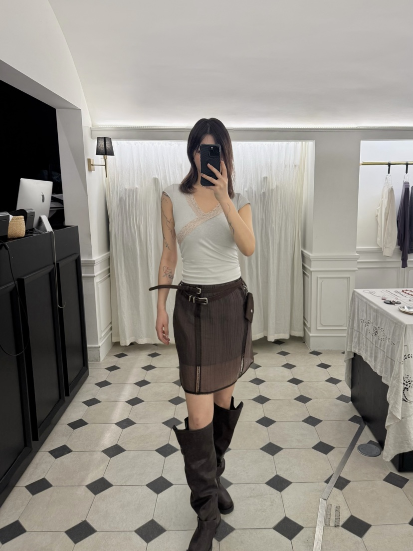 ETER韓國直郵女士新款推薦人氣時尚職業休閑熱賣26春夏T恤eter/VERSOT恤