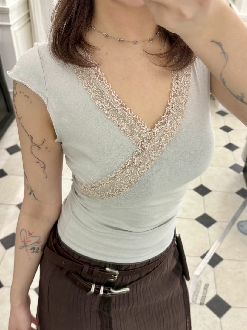 ETER韓國直郵女士新款推薦人氣時尚職業休閑熱賣26春夏T恤eter/VERSOT恤