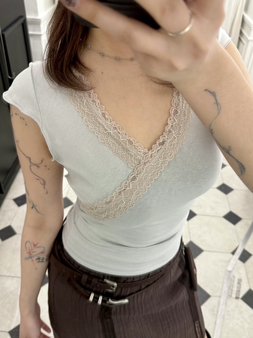 ETER韓國直郵女士新款推薦人氣時尚職業休閑熱賣26春夏T恤eter/VERSOT恤