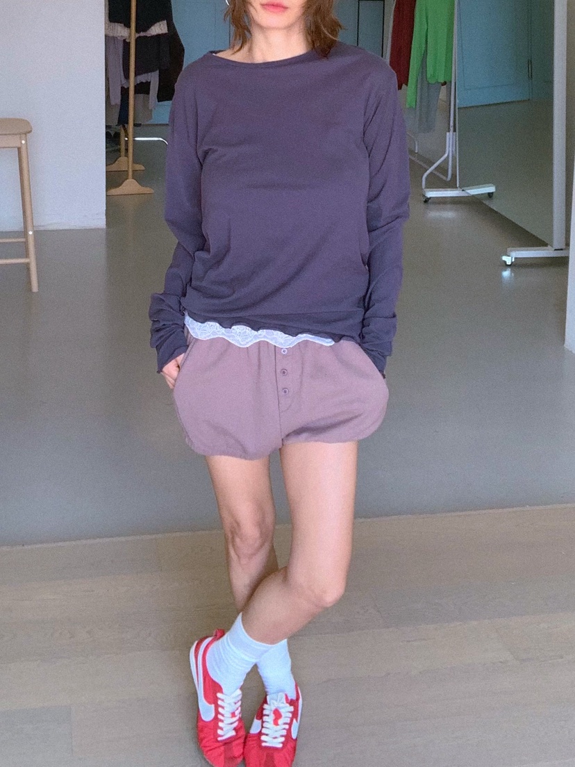 PARIS MATCH東大門直郵女士新款真品推薦時尚人氣職業短褲PARIS MATCH短褲圖色1