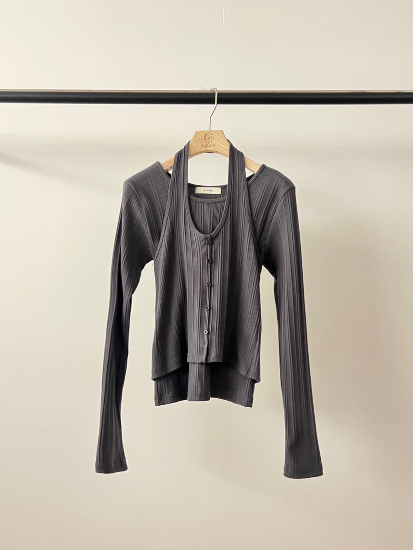 LOGON韓國直郵女士新品職業時尚熱賣休閑26春夏推薦套裝套裝LOGON套裝圖色2