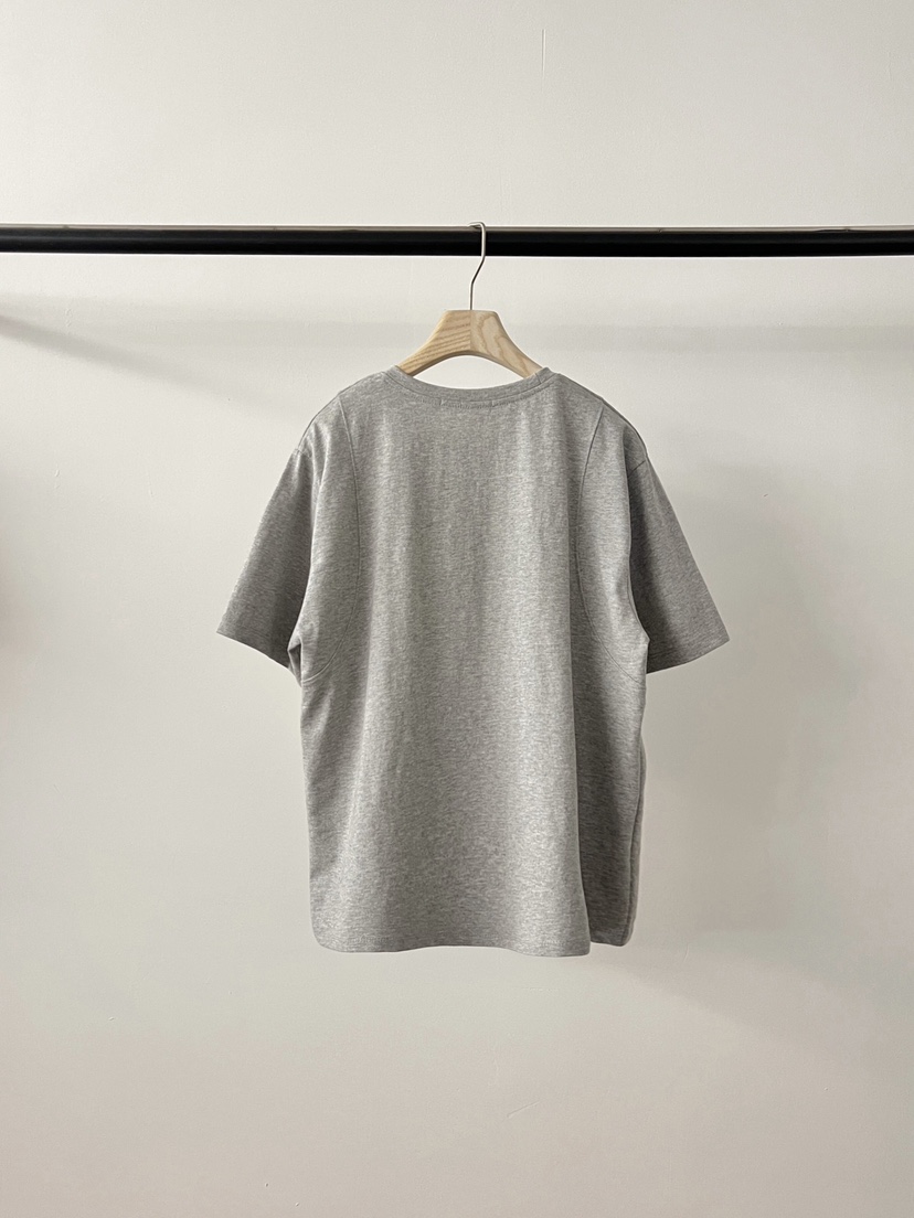 LOGON韓國直郵女士新款人氣真品推薦時尚26春夏職業T恤鏤空LOGONT恤