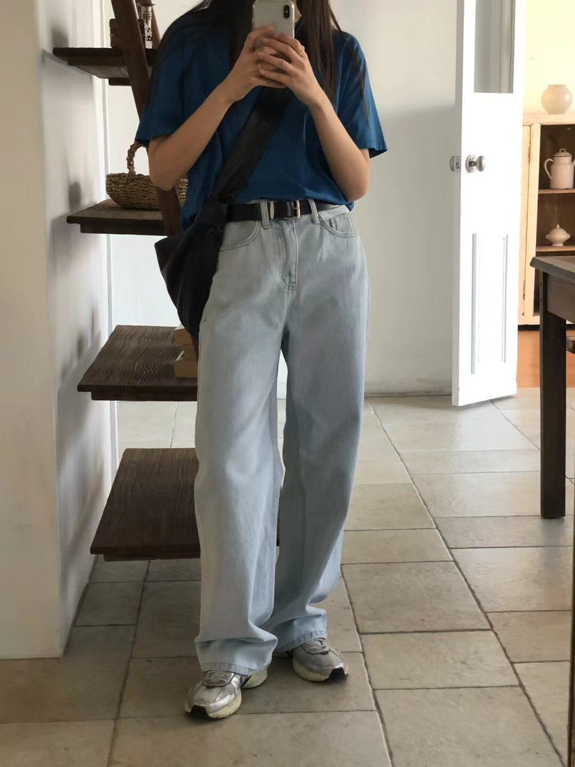 LOGON韓國直郵女士新款人氣真品推薦時尚26春夏職業T恤鏤空LOGONT恤