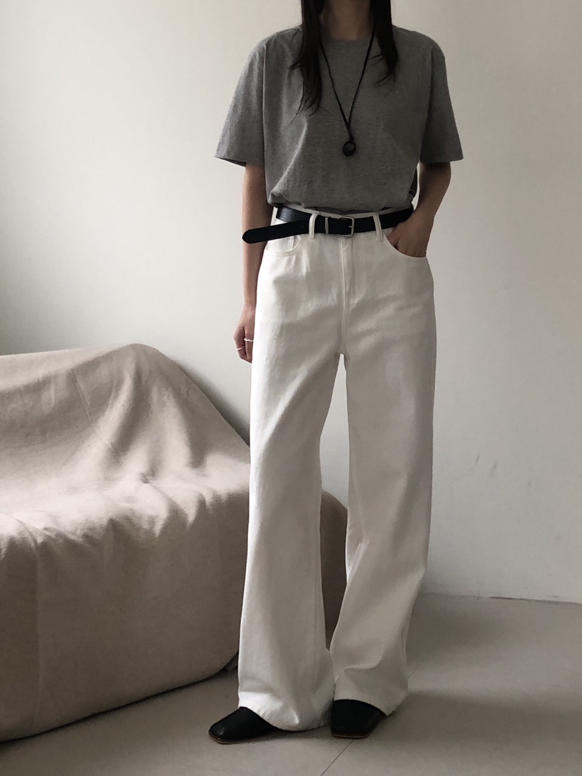 LOGON韓國直郵女士新款人氣真品推薦時尚26春夏職業T恤鏤空LOGONT恤