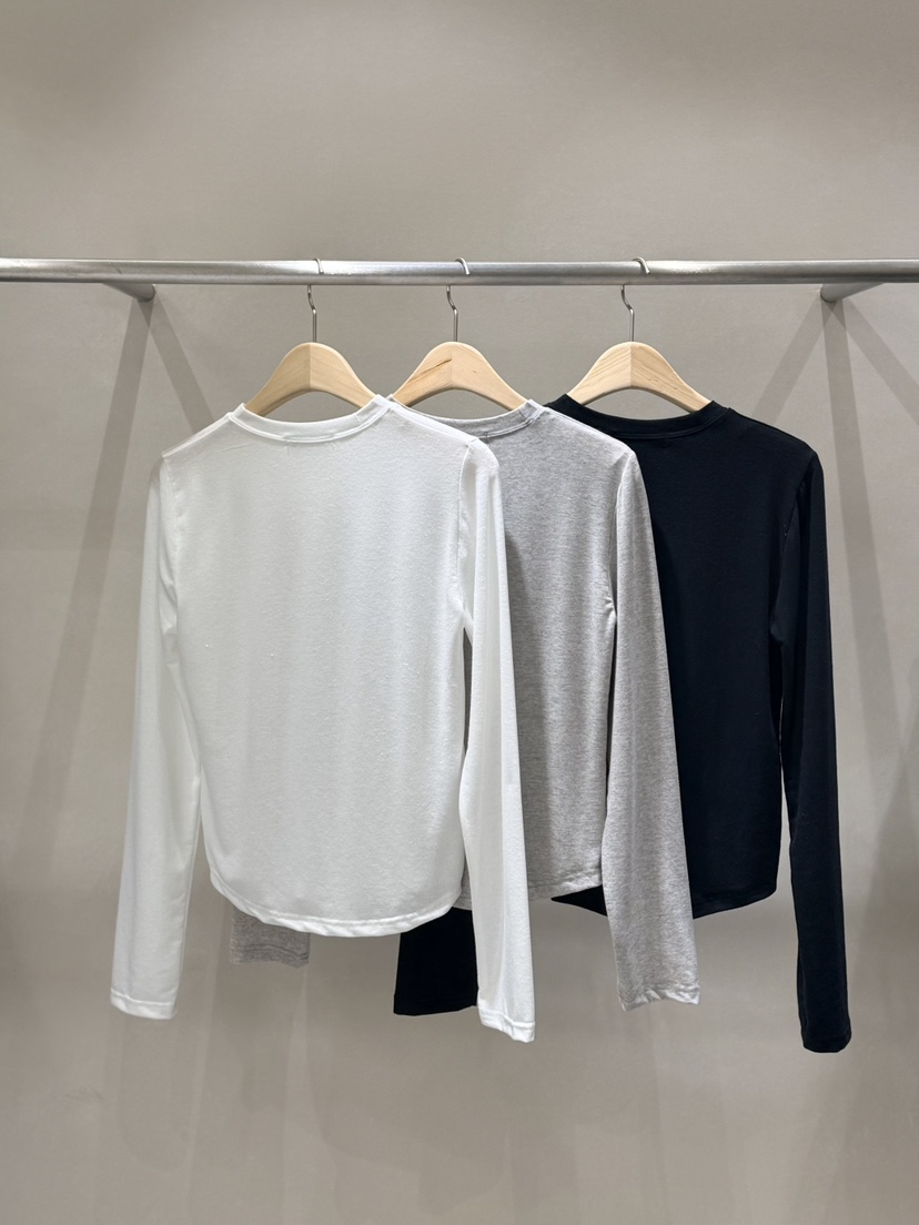 LAVIEU韓國東大門代購女士新款26春夏熱賣休閑長袖T恤亞麻LAVIEU長袖T恤