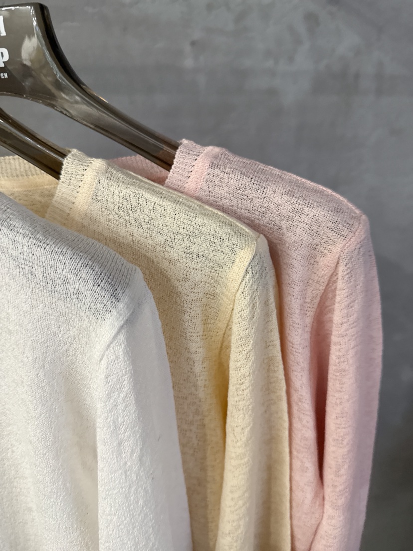 COME OPEN/HAPER韓國東大門直郵女裝新款人氣針織衫透明COME OPEN/HAPER針織衫