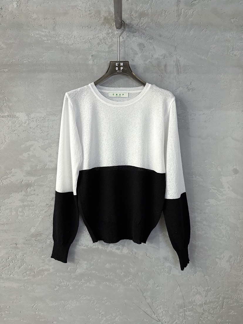 COME OPEN/HAPER韓國東大門直郵女裝新款人氣針織衫透明COME OPEN/HAPER針織衫圖色1