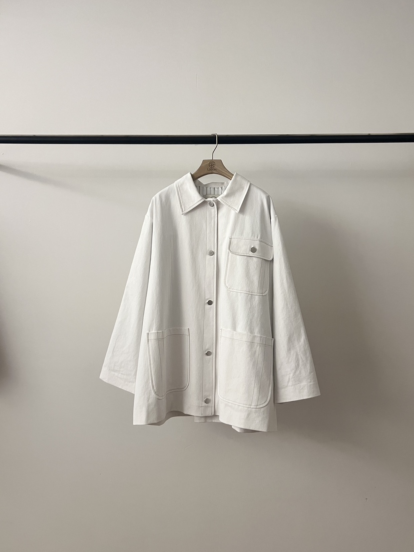 LOGON韓國代購女士新款人氣職業26春夏熱賣時尚真品推薦夾克LOGON夾克圖色1