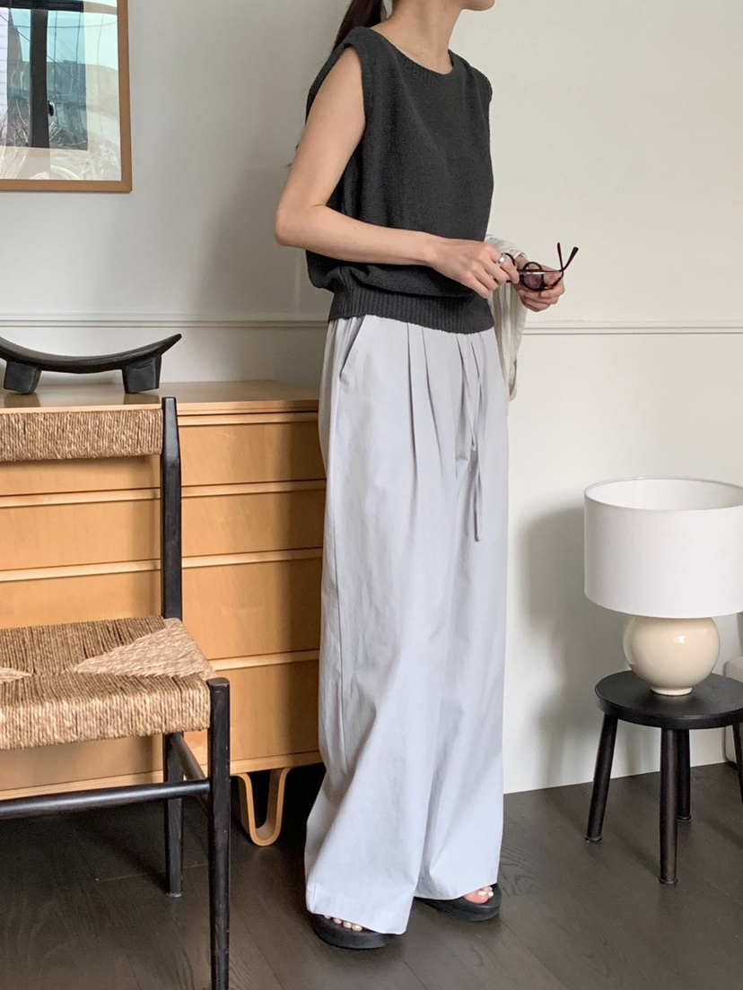 NOTHING韓國東大門代購女裝新款時尚熱賣推薦休閑吊帶背心棉NOTHING吊帶/背心