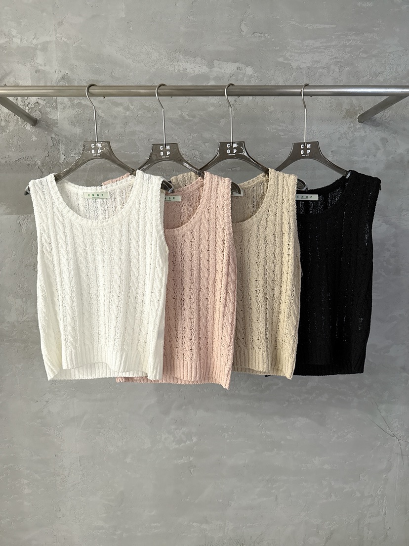 COME OPEN/HAPER韓國直郵實拍女士新品人氣26春夏吊帶背心COME OPEN/HAPER吊帶/背心