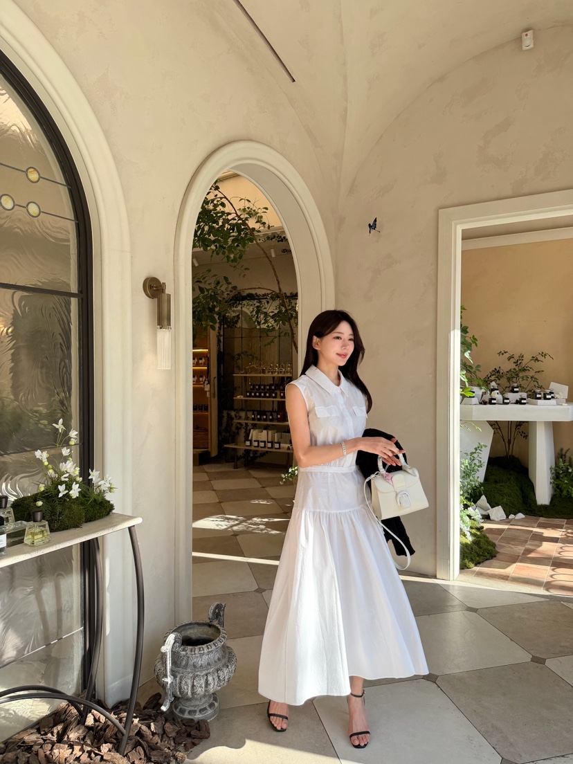 LAVIEU韓國直郵實拍女裝新款人氣職業26春夏休閑推薦連衣裙LAVIEU連衣裙