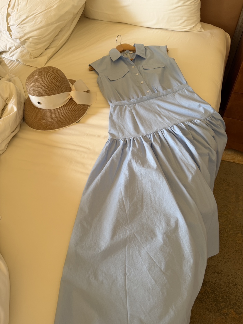 LAVIEU韓國直郵實拍女裝新款人氣職業26春夏休閑推薦連衣裙LAVIEU連衣裙