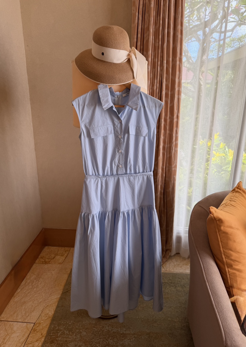 LAVIEU韓國直郵實拍女裝新款人氣職業26春夏休閑推薦連衣裙LAVIEU連衣裙