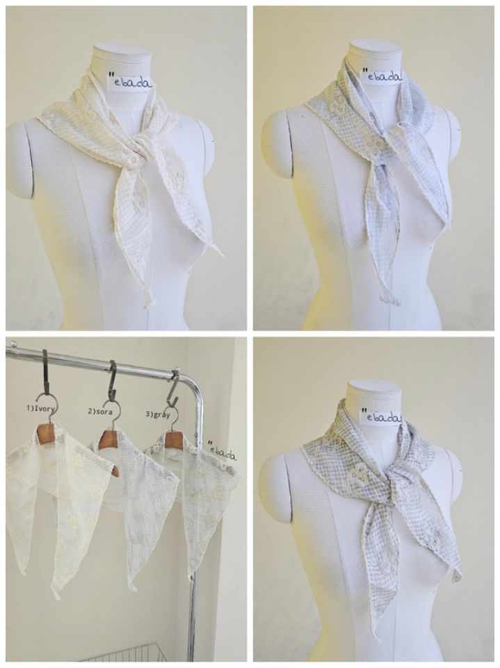 EBADA東大門直郵女裝新品人氣推薦時尚圍巾披肩華夫格刺繡EBADA圍巾/披肩