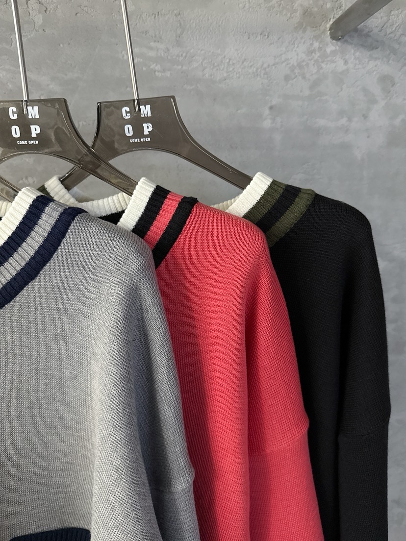 COME OPEN/HAPER韓國直郵女裝新款時尚推薦人氣針織衫V領COME OPEN/HAPER針織衫