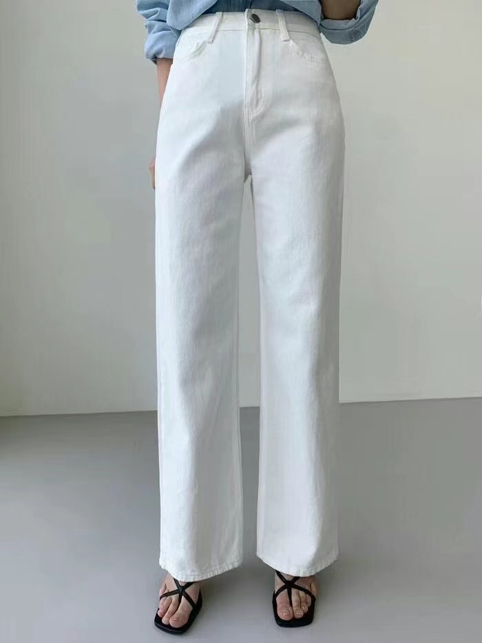 LOGON韓國直郵實拍女士新品熱賣人氣職業推薦26春夏牛仔褲LOGON牛仔褲