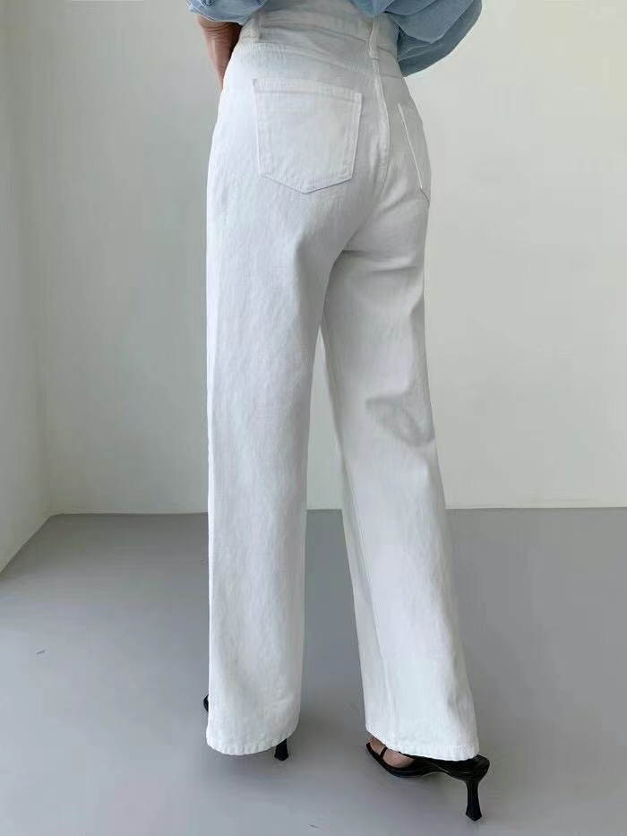 LOGON韓國直郵實拍女士新品熱賣人氣職業推薦26春夏牛仔褲LOGON牛仔褲