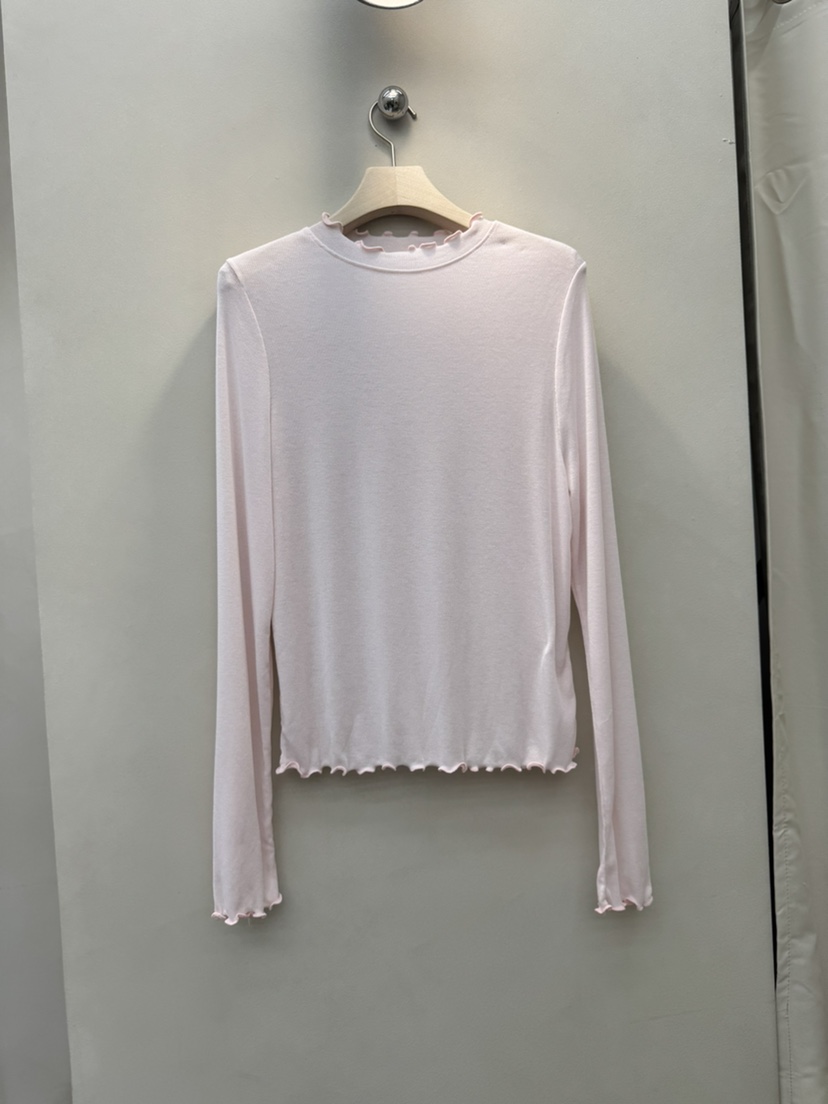 NOTHING韓國代購女士新品職業時尚26春夏休閑熱賣長袖T恤NOTHING長袖T恤圖色1