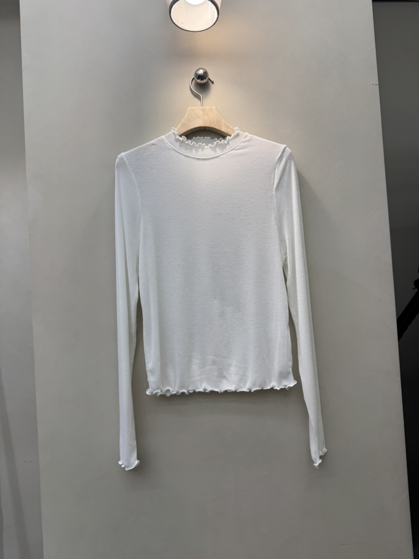 NOTHING韓國代購女士新品職業時尚26春夏休閑熱賣長袖T恤NOTHING長袖T恤圖色2