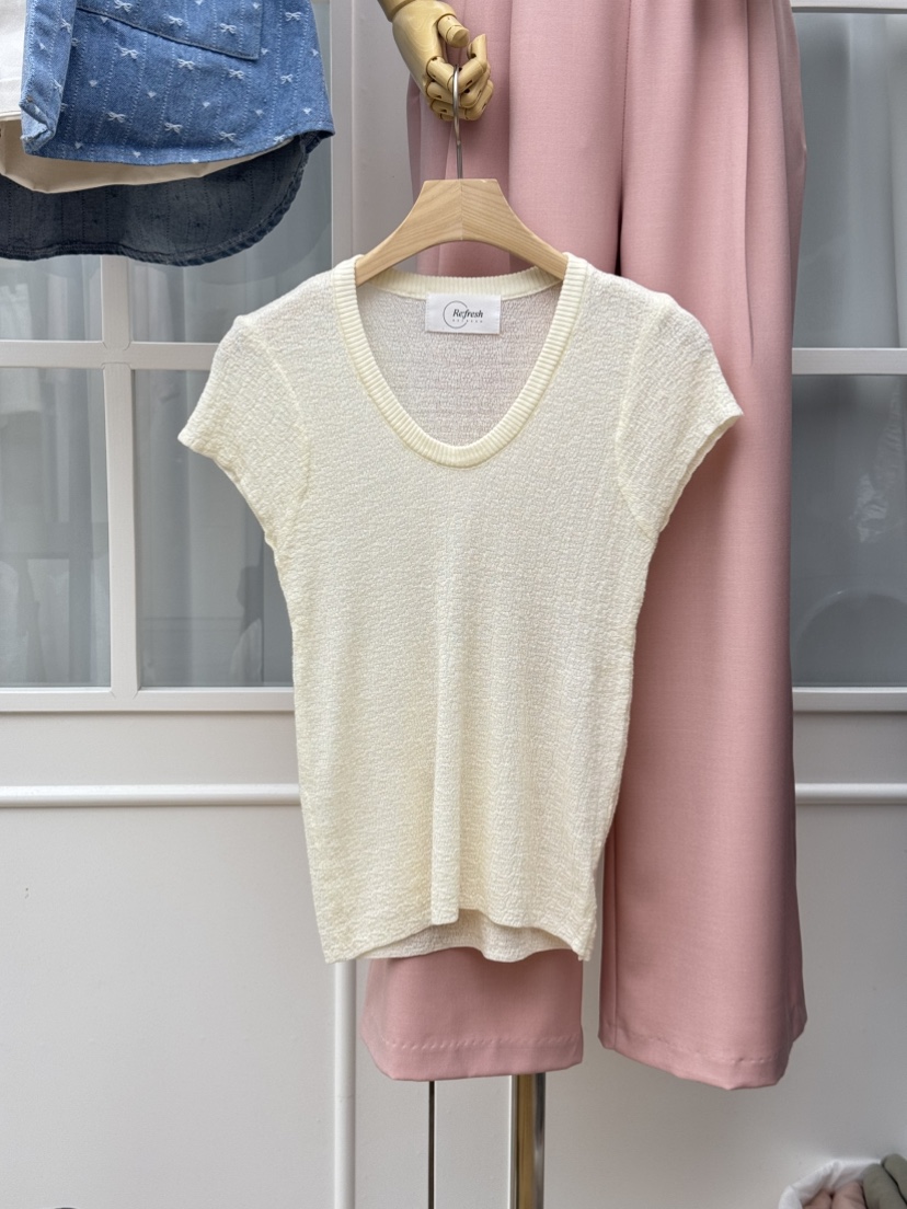 RE:FRESH-L韓國直郵女裝新品人氣休閑職業時尚熱賣針織衫RE:FRESH針織衫圖色1