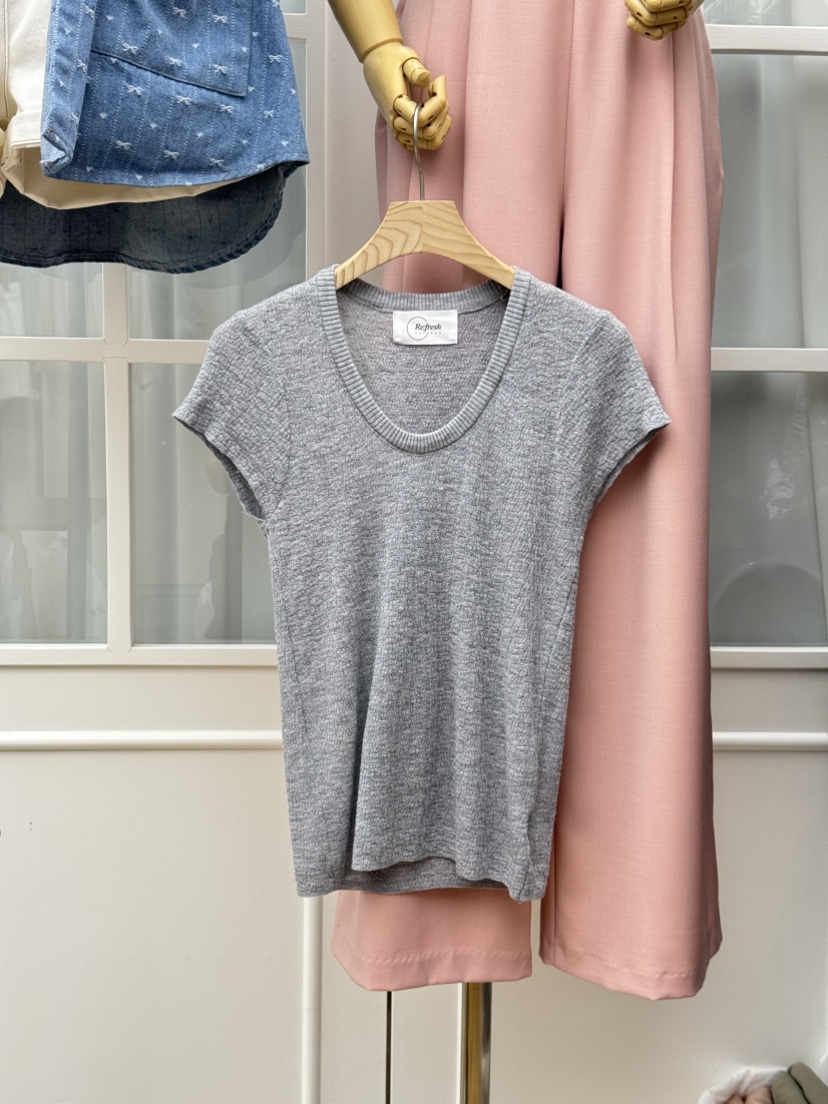 RE:FRESH-L韓國直郵女裝新品人氣休閑職業時尚熱賣針織衫RE:FRESH針織衫圖色2