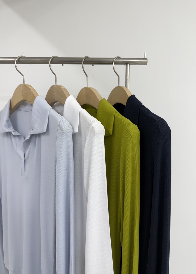 YIKHO STYLE韓國代購女士新品時尚人氣26春夏職業長袖T恤YIKHO STYLE長袖T恤