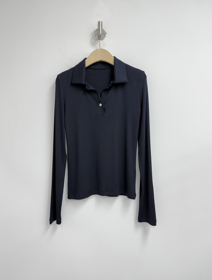 YIKHO STYLE韓國代購女士新品時尚人氣26春夏職業長袖T恤YIKHO STYLE長袖T恤圖色4