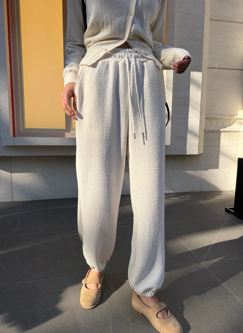 LAVIEU韓國代購女裝新品人氣職業熱賣休閑推薦休閑褲粗花呢LAVIEU休閑褲