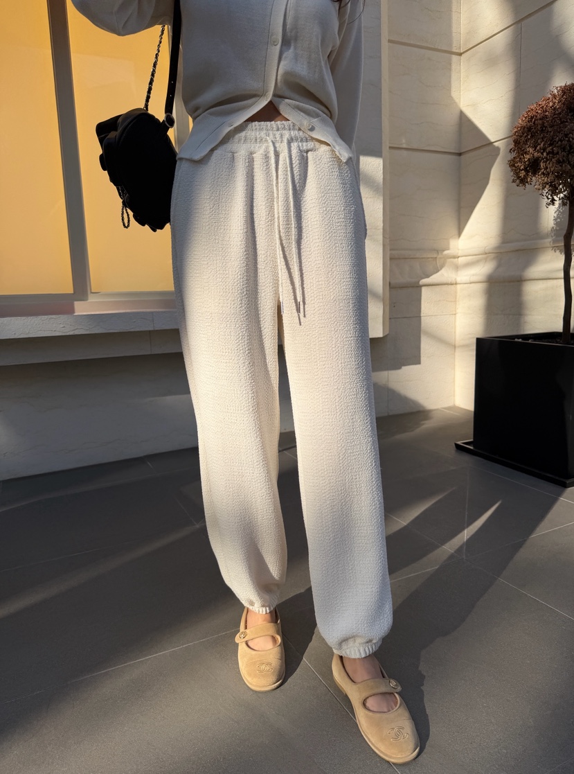 LAVIEU韓國代購女裝新品人氣職業熱賣休閑推薦休閑褲粗花呢LAVIEU休閑褲圖色1