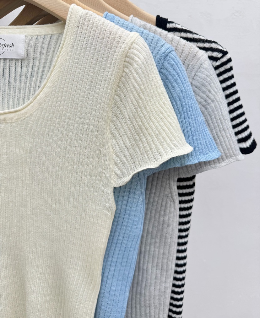 RE:FRESH-L韓國代購女裝新款26春夏熱賣人氣休閑推薦針織衫RE:FRESH針織衫